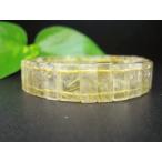Yahoo! Yahoo!ショッピング(ヤフー ショッピング)ブレスレット ゴールドルチルクォーツ スクエアカット 15×5×6mm 一点物