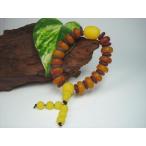 Yahoo! Yahoo!ショッピング(ヤフー ショッピング)均一ブレスレット  合成樹脂琥珀 アンバー  つやなしタイプ