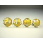 四神獣王 4種セット 水晶Φ14±0.2mmゴールド