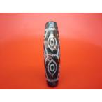 龍眼紅朱砂天珠 約49×13mm 一点物