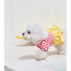 子犬水着ペット花柄小型犬スイムウエアかわいいプール旅行初夏海おしゃれ軽量快...
