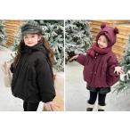  Kids пальто ребенок с хлопком пальто Kids мужчина девочка зима надеты внешний одноцветный медведь уголок имеется симпатичный легкий зима одежда защищающий от холода теплый модный черный вино 