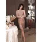 ドレス ショートドレス ショート丈 おしゃれ セクシー キラキラ  海外セレブ パーティ クラブ キャバクラ イベント 海外風 上品 送料無料