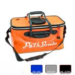 釣り用 折り畳み式バケツ 大容量22.5L エアポンプ穴付き 餌活かし 泳がせ EVA製 キャンプ用 ファスナー付 カラー選択(橙/青/灰/黒) 送料無料