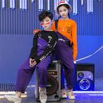 キッズダンス衣装 ヒップホップ  HIPHOP 子供  男女 サロペット ダンストップス ダンスパンツ 練習着 ジャズダンス ステージ衣装 セール
