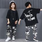 シャツ 160 170 キッズ ダンス衣装 ヒップホップ HIPHOP  子供 ダンストップス Tシャツ  即納 在庫処分