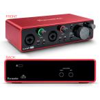 FOCUSRITE SCARLETT 2i2 3RD GEN 安心の日本正規品！