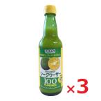 沖縄物産企業連合 沖縄宝島 沖縄県産シークワーサー果汁100% 360ml×3本