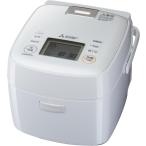 三菱電機 IHジャー炊飯器 備長炭炭炊釜 備長炭コート 3.5合炊き 月白(げっぱく) NJ-SE06F-W 小さい 一人暮らし MITSUBISHI ELECTRIC