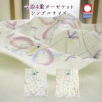  gauze packet now . single 4 -ply gauze kisara made in Japan cotton 100 cotton for summer winter gauze thin light 