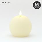 LEDライトキャンドル ボール M LEDキャンドル 蝋燭 ろうそく Shesay 志成販売  クリスマス クリスマスインテリア オブジェ ツリー