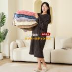 ショッピング着る毛布 着る毛布 ワンピース ブランケット ルームウェア 部屋着 かわいい レディース 洗える 暖かい長袖 防寒