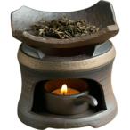 茶香炉 陶器 セラミック アロマ炉 