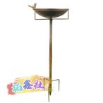  bird механизм подачи bird автобус птица столик для птиц приманка inserting вода inserting кормушка поилка наружный дикая птица вода .. контейнер двор садоводство античный независимый metal дикая птица наблюдение 