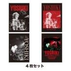 X JAPAN YOSHIKI ステッカーセット 紅に染まった夜 幕張メッセ 3Days 2018 公式 グッズ 新品未開封