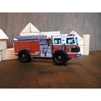 DK 『走るタイヤ付きＢｉｇ消防車ハシゴ付』 【輸入絵本　絵本】