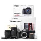 ＜美品＞ Canon EOS 80D ダブルズームキット｜EF-S18-55 IS STM & EF-S55-250 IS STM