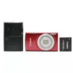 ＜良品＞ Canon IXY 200 レッド｜有効約2000万画素コンパクトデジタルカメラ｜光学8倍ズーム｜軽量コンパクト