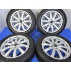 【福島発】185/60R16 16x6J +50 4穴 100★BALMINUM★ 中古 ホイールセット 4本 スタッドレス【送料無料】FUK-C7076★冬