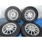 *ECO FORME*155/80R13 13x4.00B +42 4 дыра 100 б/у колесо с шиной 4 зимних покрышек [ Fukushima departure бесплатная доставка ]FUK-F17289* зима 