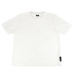 フェンディ FENDI FF ロゴ クルーネック 半袖 Tシャツ FY0936 コットン ホワイト サイズL ズッカ エンブロイダリー 刺繍 カットソー トップス アパレル