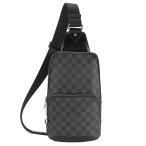 ルイヴィトン LOUIS VUITTON アヴェニュー スリングバッグ ボディバッグ N41719 ダミエグラフィット グレー ブラック シルバー金具 ショルダー メンズ