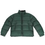 モンクレール MONCLER ダウンジャケット ブルゾン アウター ロゴワッペン バジーレ BAZILLE メンズ ナイロン グリーン サイズ0 アパレル