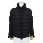 モンクレール MONCLER ダウンジャケット ジップアップ フリル セイラン SEIRAN GIUBBOTTO アウター レディース ナイロン ブラック 黒 サイズ0 アパレル