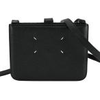 メゾンマルジェラ Maison Margiela サコッシュ ショルダーバッグ S35UI0533 ブラック 黒 レザー シルバー金具