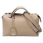 フェンディ FENDI バイザウェイ ミディアム 8BL124 ハンドバッグ 2way ショルダー ベージュ レザー シルバー金具 レディース