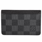 ショッピングLOUIS ルイヴィトン LOUIS VUITTON ダミエグラフィット ネオ ポルトカルト カードケース パスケース PVC レザー グレー ブラック 黒 N62666 パスケース 小物