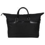  солнечный rolan SAINT LAURENT PARIS парусина большая сумка сумка "Boston bag" ручная сумочка мужской женский кожа черный чёрный серебряный металлические принадлежности 396931