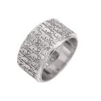 ショッピングdior ディオール Dior トロッター オブリーク リング 指輪 アクセサリー メンズ レディース SV925 スターリング シルバー?Sサイズ R0893HOMST