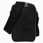 ショッピングLOEWE ロエベ LOEWE バーティカル クロスボディポケット ショルダーバッグ アナグラムロゴ クロスボディ メンズ レザー ブラック C565S59X01