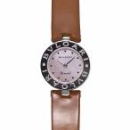 BVLGARI ブルガリ B-zero1 ビーゼロワン 22MM レディース クォーツ リューズレスモデル ピンクシェル文字盤 BZ22S 研磨仕上げ済み 中古