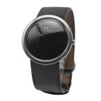 ショッピングdior ディオール Christian Dior ラ ディ ドゥ ディオール メンズ クォーツ ステンレス レザー ブラック 黒文字盤 CD043110