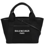 ショッピングバレンシアガ バレンシアガ BALENCIAGA ビアリッツ トート スモール 2way ハンドバッグ ショルダー BIARRITZ キャンバス レザー ブラック 黒 834501