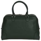 ショッピングロエベ ロエベ LOEWE アナグラム アマソナ44 ボストンバッグ トラベルバッグ ハンドバッグ 旅行 出張 メンズ レディース レザー ダーク グリーン