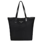 プラダ PRADA トライアングルロゴ トートバッグ ハンドバッグ 肩掛け ショルダー レディース メンズ ナイロン レザー ブラック 黒 BR4371