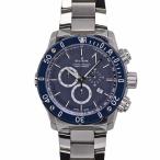エドックス EDOX クロノオフショア1 クロノグラフ メンズ クォーツ 500m防水 ブルー 10221-3BU3M-BUIN3 研磨仕上げ済み 中古