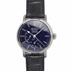 セイコー SEIKO プレザージュ 琺瑯ダイヤル メカニカル モデル メンズ 自動巻 パワーリザーブ表示 SARW057 革ベルト交換済み 中古