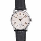MONTBLANC モンブラン 4810 デイト オートマティック メンズ 自動巻 SS/レザー シルバー文字盤 114841 新品同様