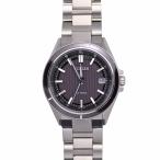 CITIZEN シチズン ATTESA アテッサ アクトライン メンズ エコドライブ ソーラー電波 チタン製 ブラック 黒文字盤 CB3030-76E 中古