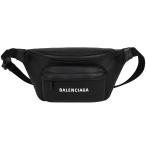  Balenciaga BALENCIAGA Every tei ремень сумка сумка "body" сумка-пояс Logo мужской женский кожа черный чёрный 552375