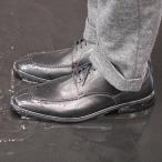 ショッピング防水スプレー 防水 雨靴  ビジネスシューズ メンズ 革靴 Ｕチップ 通勤快足 TK3308
