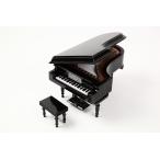 ミニチュア楽器　グランドピアノ　18cm　黒