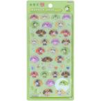 お茶犬 ボンボンドロップシール みんな ｜ サンスター文具 S8816026 シール デカール BONBON DROP