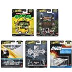 ホットウィール (Hot Wheels) ポップカルチャー アソート 5台セット(各1台) HXD63-986K / 986K-HXD63