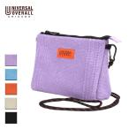 サコッシュ ミニバッグ メンズ レディース ユニバーサルオーバーオール サコッチ ポーチ 巾着 斜めがけ 軽量 可愛い 黒 白 紫 水色 オレンジ