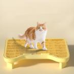  кошка песок tray высокий большой размер с ножками песок сбрасывание коврик большой g крышка коготь ... предотвращение снят возможность подставка для ног 2 -слойный структура кошка песок полосный ... предотвращение промывание в воде простой . покупка 